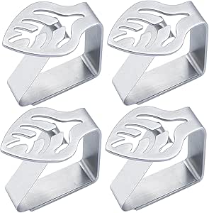 Pince Nappe, Pince Nappe Exterieur, 4 Pièces Pince Nappe Table Epaisse Pince Pour Nappe De Table Pinces Nappe De Table Exterieur Pince Table Nappe Pinces A Nappe De Table 8 X 7 7cm