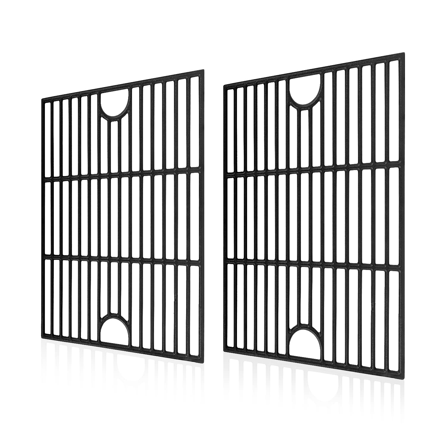 Grill Grids Grates for Nexgrill 4 Burner 720-0830H 720-0670A 720-0783E 720-0958A 5 Burner 720-0888N. Cooking Grate for Kenmore 415.16106210 Uniflame GBC981, Master Forge 1010037 2Pack 17 inch