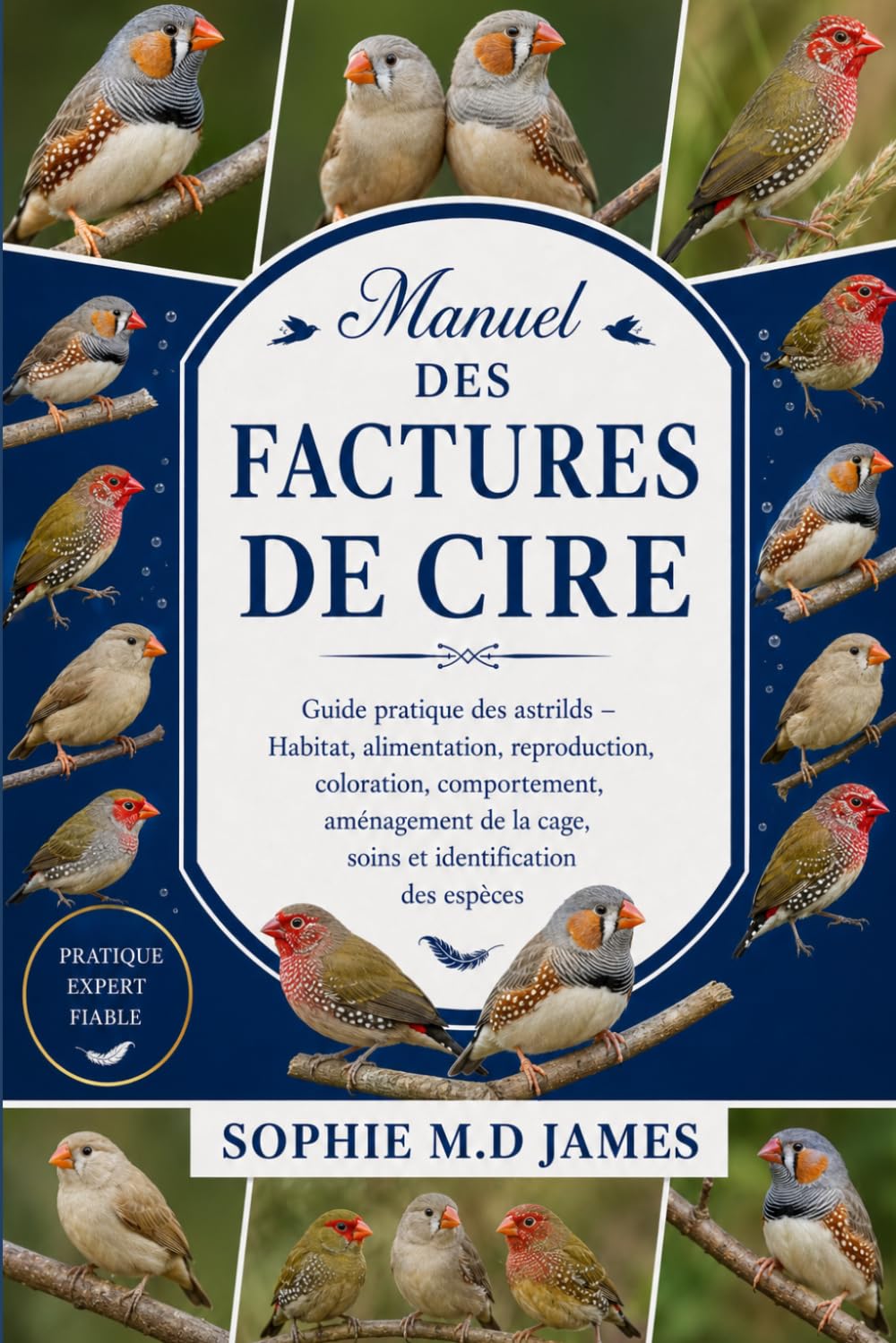 MANUEL DES FACTURES DE CIRE: Guide pratique des astrilds – Habitat, alimentation, reproduction, coloration, comportement, aménagement de la cage, soins et identification des espèces