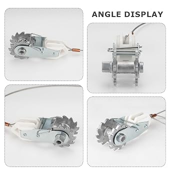 Electric Fence Wire Strainer, 5 PCS in-Line Wire Strainer & Termination Kit, Heavy Duty Wire Ratchet Electric Fence Tensioner with Integrated Insulator, Farm Fence