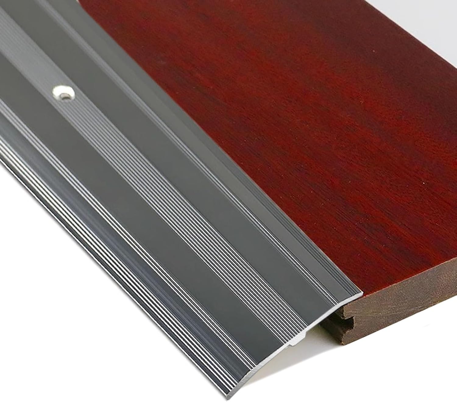 Quality Aluminum Threshold Strip for Carpet to Wood Floor Transition - 2 cm Height Difference, Customizable,1pc(Gray,90cm)