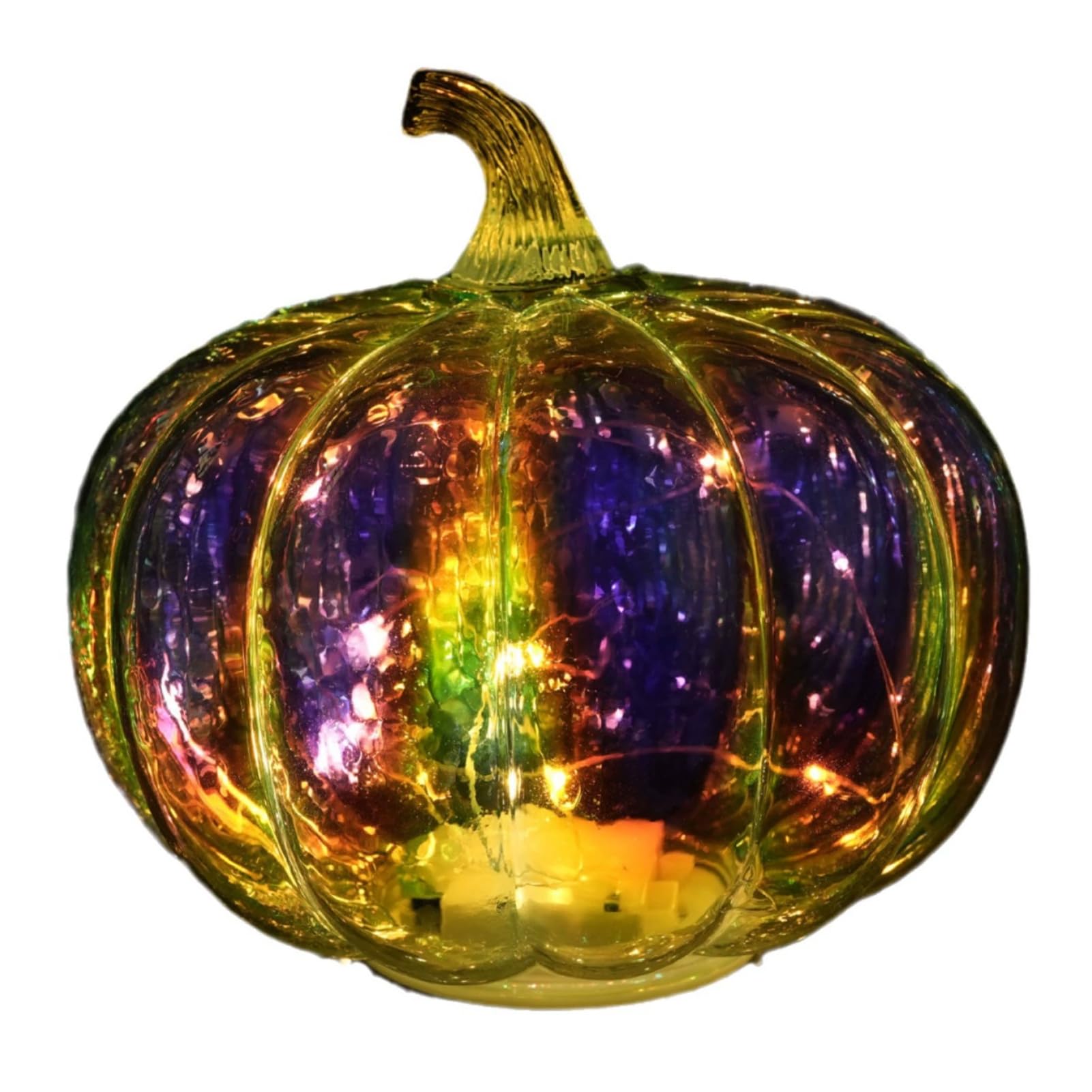 Citrouille illuminée haut de gamme design authentique automne