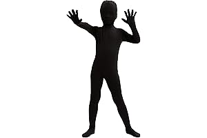 Kid's Halloween Bodysuit: Transforming into a Mystical Shadow Demon