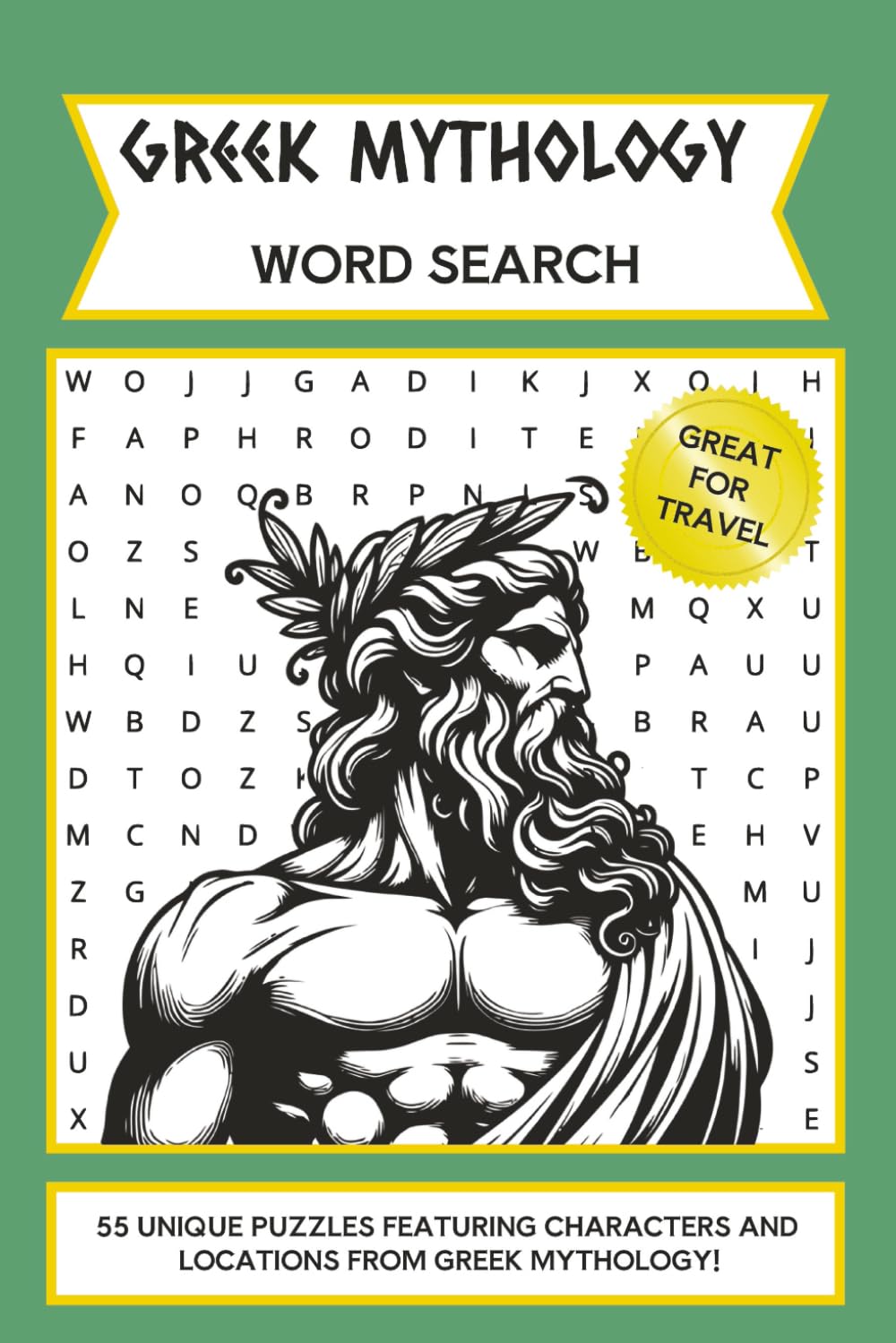Greek Mythology Word Search: Great for all ages!