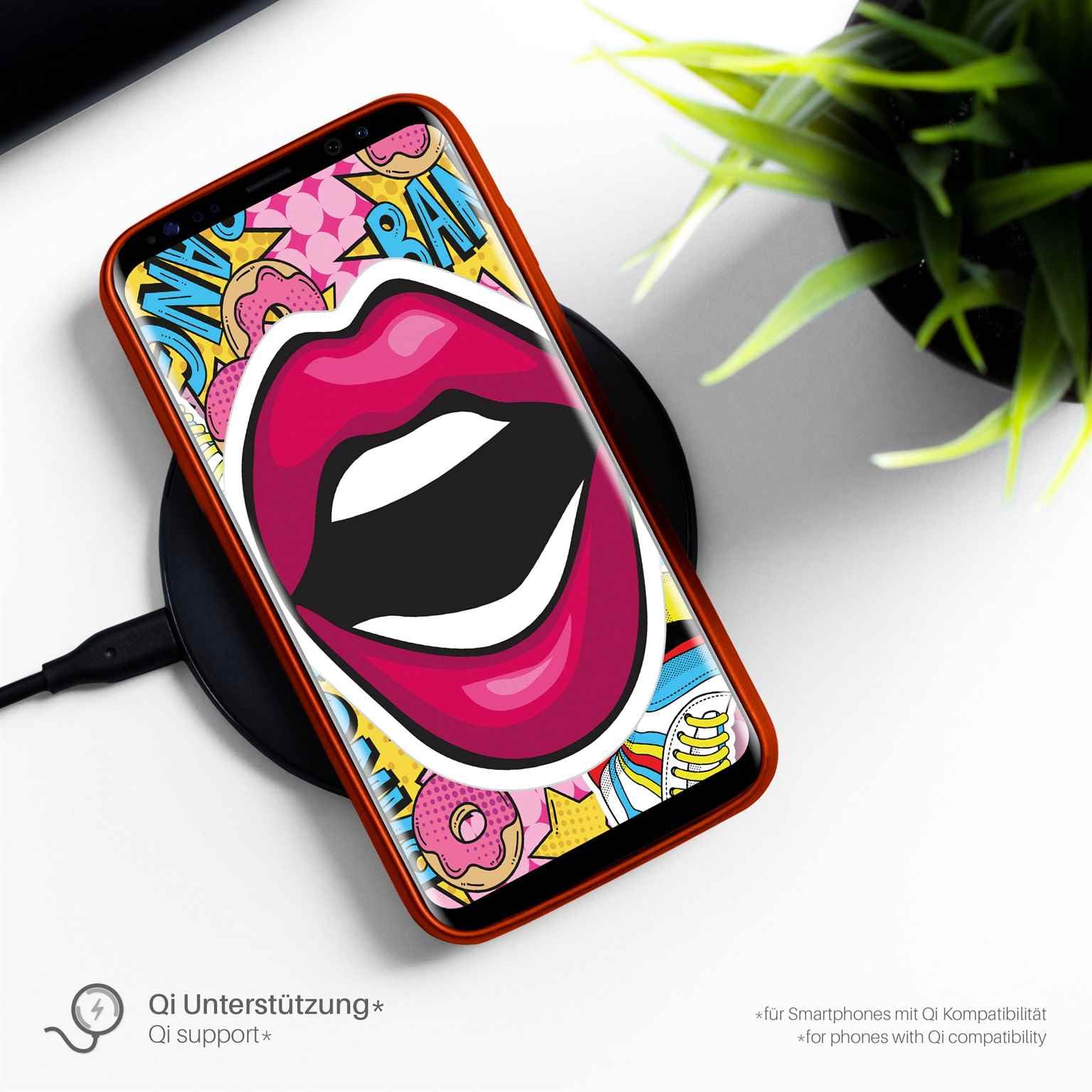 Moex Cover In Silicone Per IPhone 6s Plus / 6 Plus: Effetto Alluminio Spazzolato, Leggera E Antishock, Colore Oro