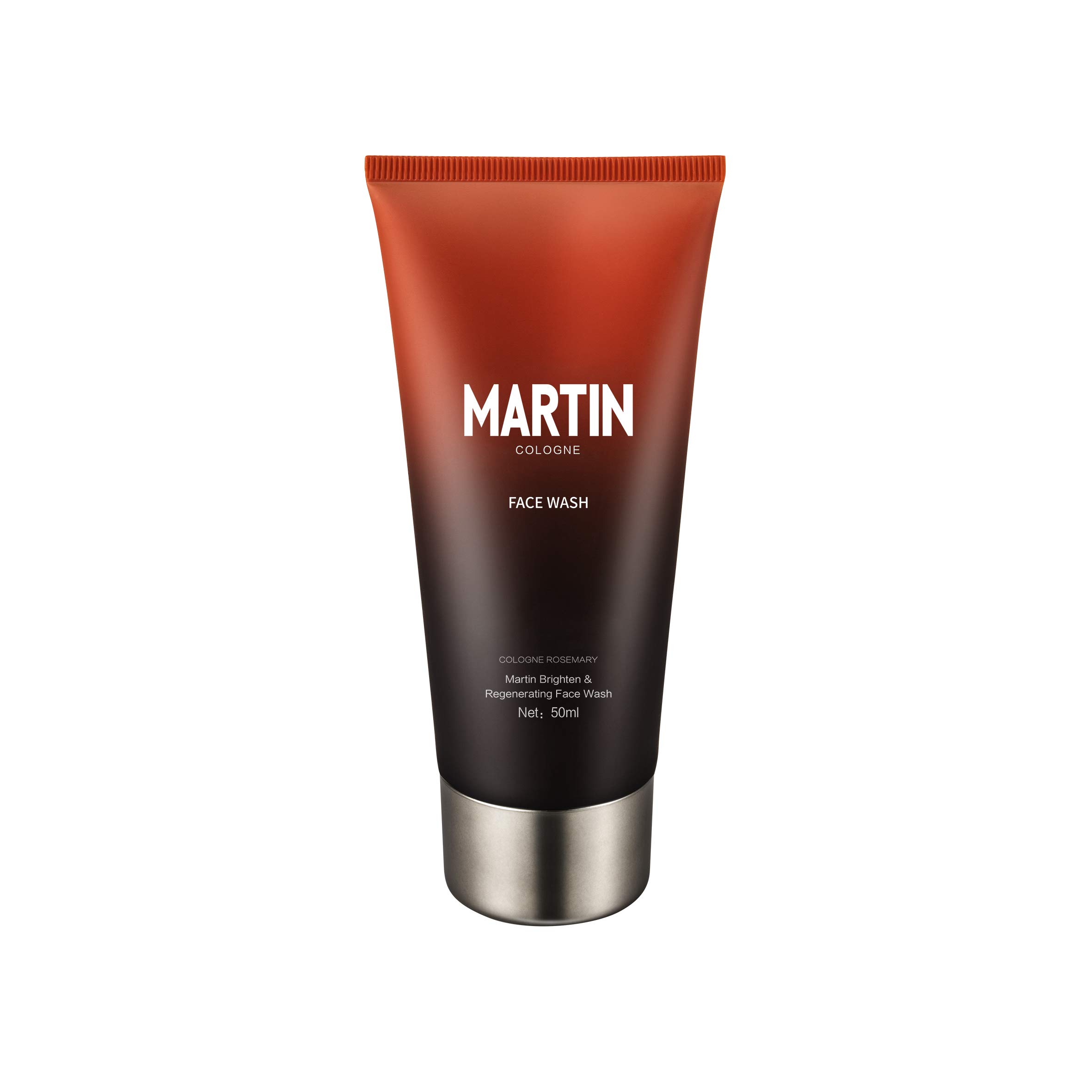 Lovne Martin Oil Control Face Wash For Men Facial Cleanser With Natural Extracts And Antioxidants, Removes Blackheads, Spots, Acne, 50 ml