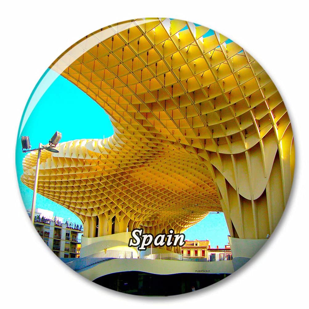 Calamita da frigorifero a forma di cuore Siviglia Spagna souvenir