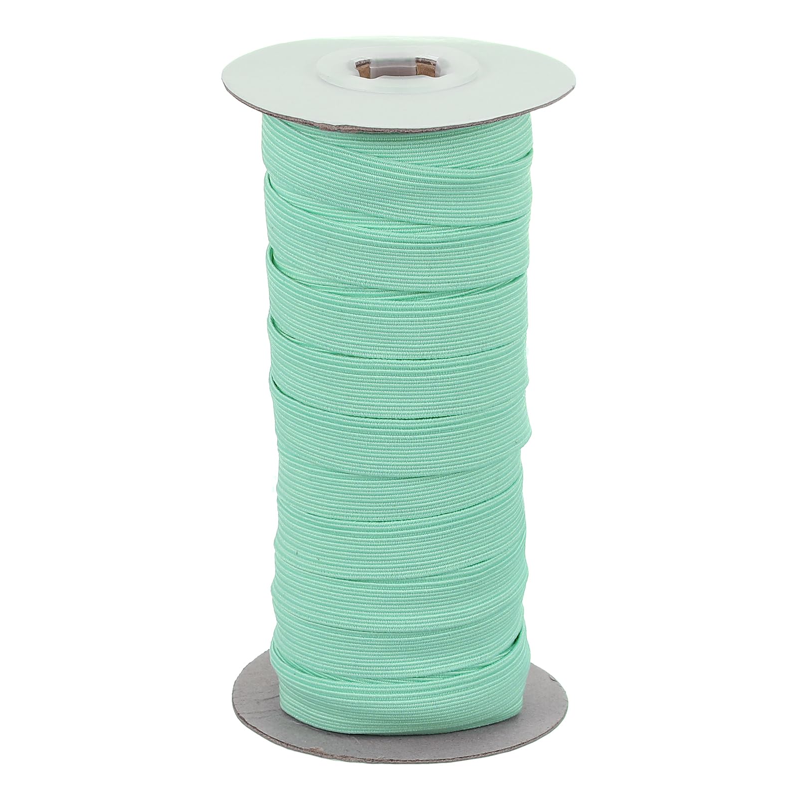 Cordon élastique plat turquoise 12mm x 18M pour tous vos projets de couture et de bricolage créatif