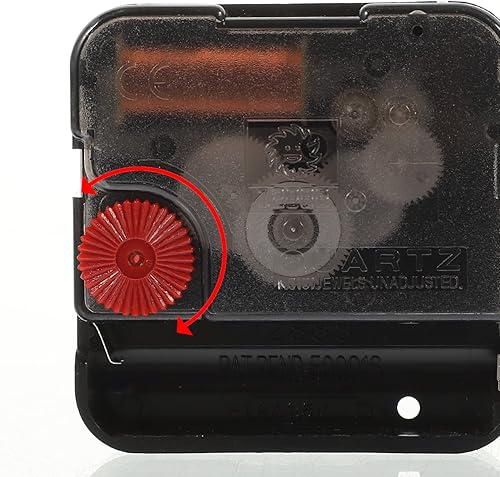 Miniatura 5 de PartyKindom Mecanismo de reloj de reemplazo, mecanismo de reemplazo de movimiento de reloj de cuarzo, mecanismos de movimiento de reloj, funciona