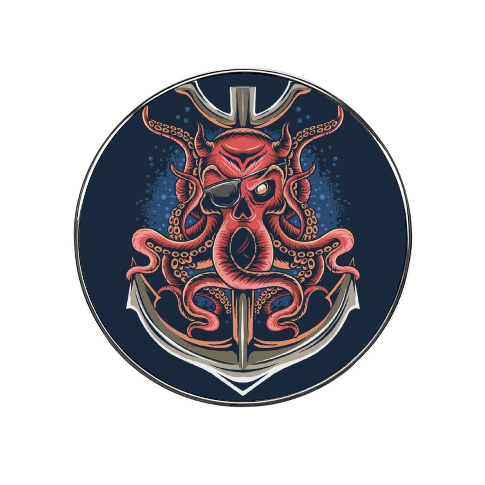 Pirate Octopus Magnets For Fridge Kitchen Decoration For Refrigerators Whiteboards