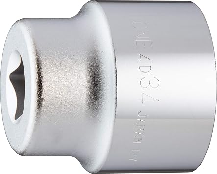 TONE Socket 12-Point 4D-34 1/2 Inch Drive 34mm