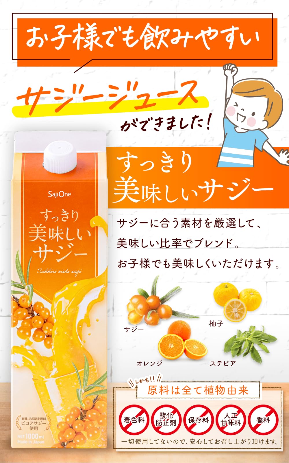 サジーワン 1L 2本セット Amazon.co.jp: SajiOne 飲み比べ2本セット サジージュース すっきり