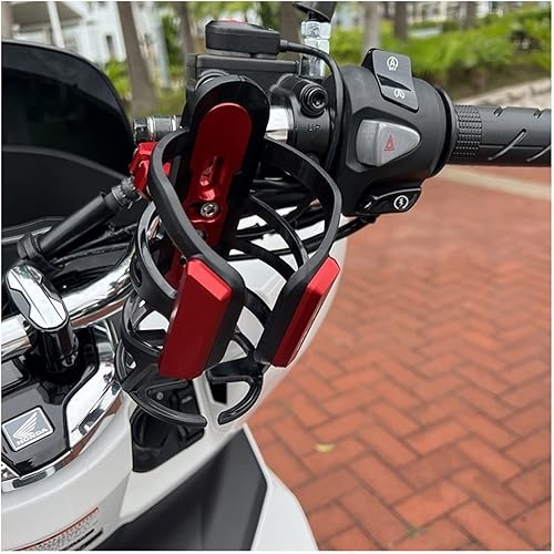 Miniatura 4 de Bike Cup Holders for Bajaj Dominar 400 Dominar400 Motorcycle Accessories CNC Beverage Water Bottle Drink Cup Holder (Color  Red)