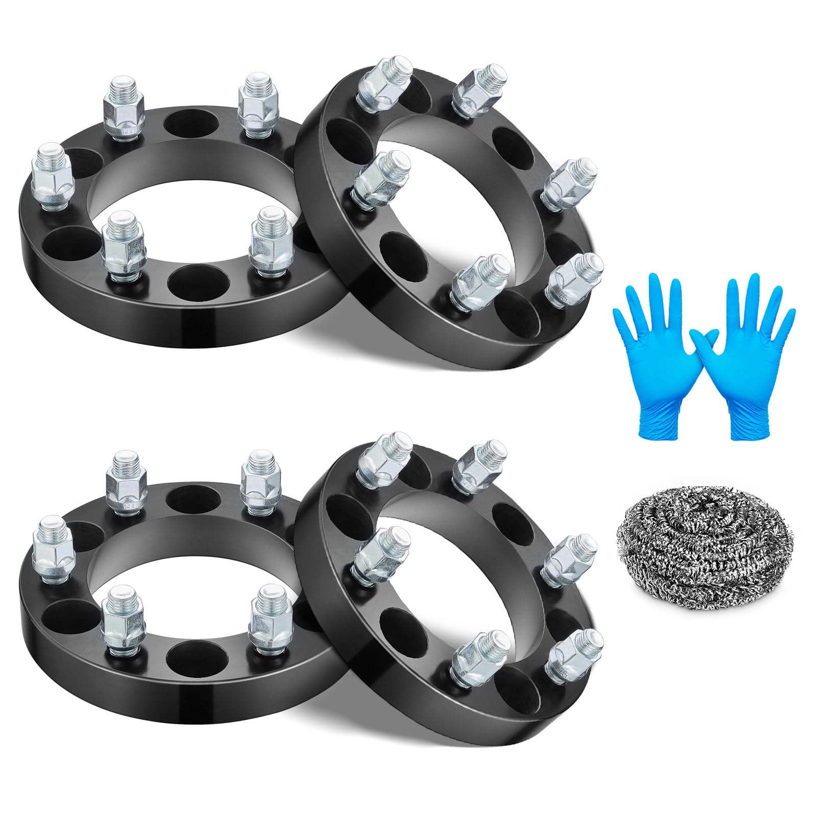 BDFHYK 6x5.5 Wheel Spacers 1 Inch