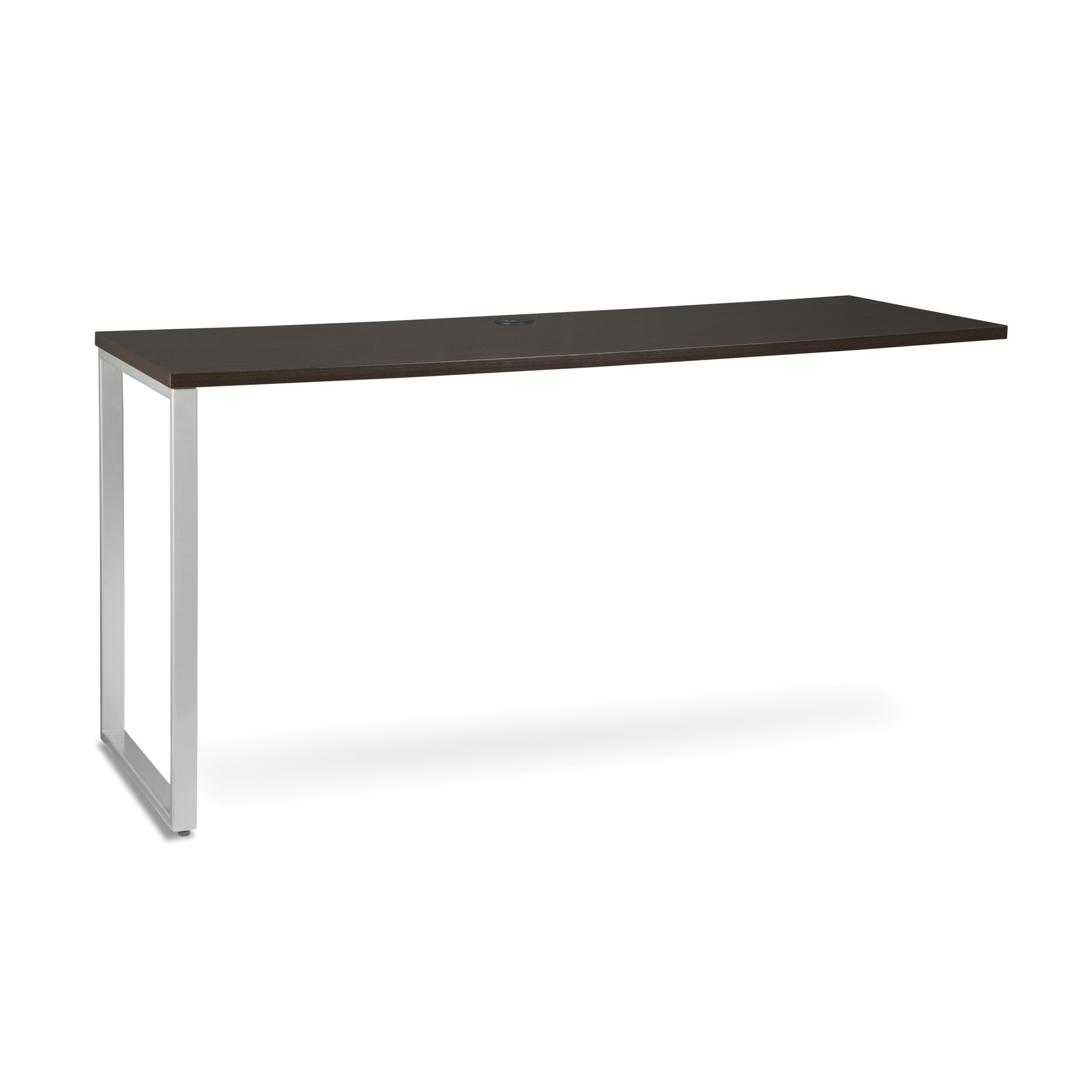 OFM Core Collection Fulcrum Series 60x24 Credenza Desk, Desk Shell for Office, Espresso
