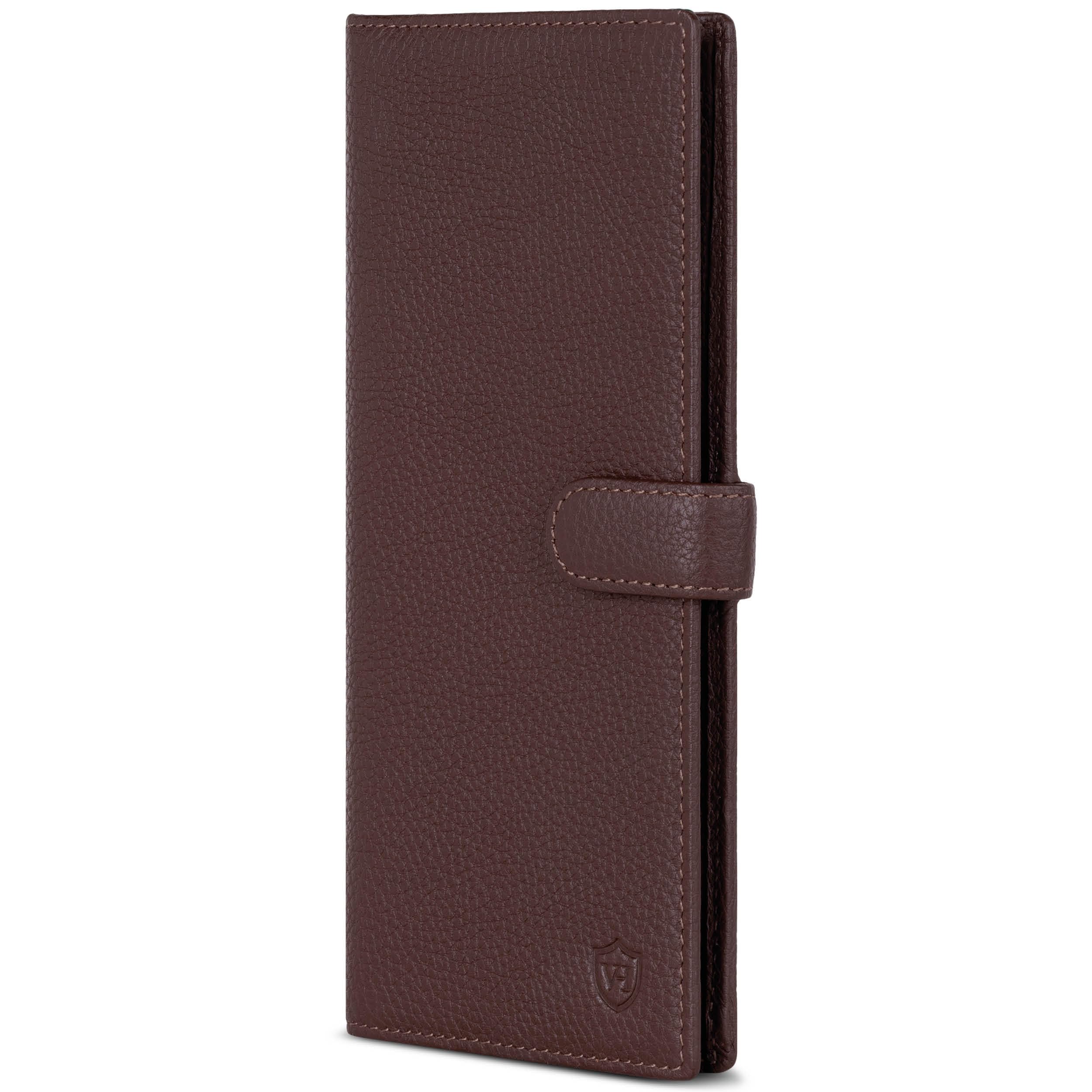 VON HEESEN Leder Geldbörse mit RFID-Schutz - Portemonnaie für Damen & Herren aus echtem Leder - Wallet mit Münzfach - Geldbeutel für Frauen und Männer