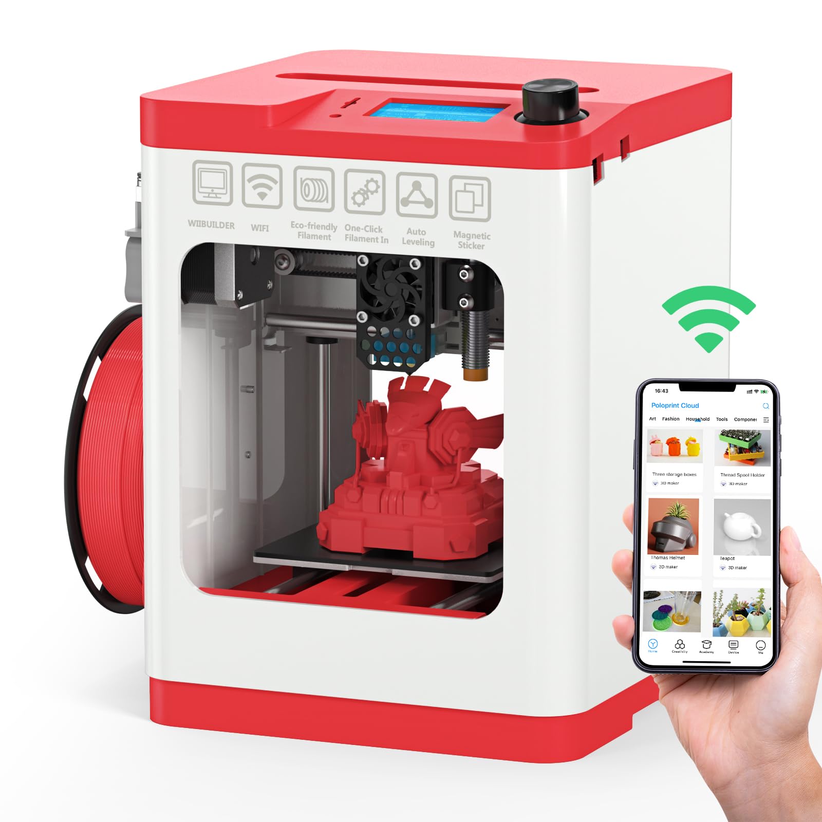 Imprimante 3D Alimentée Par L'IA Pour Enfants, Guadeloupe