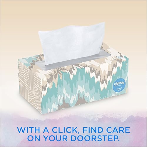 Miniatura 5 de Kleenex Pañuelos faciales para uso diario, 160 pañuelos por caja plana, 3 unidades