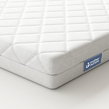 Mother Nurture Classic Mattress-Fits a Next to Me Crib, White, Size-83 x 50 x 4cm
