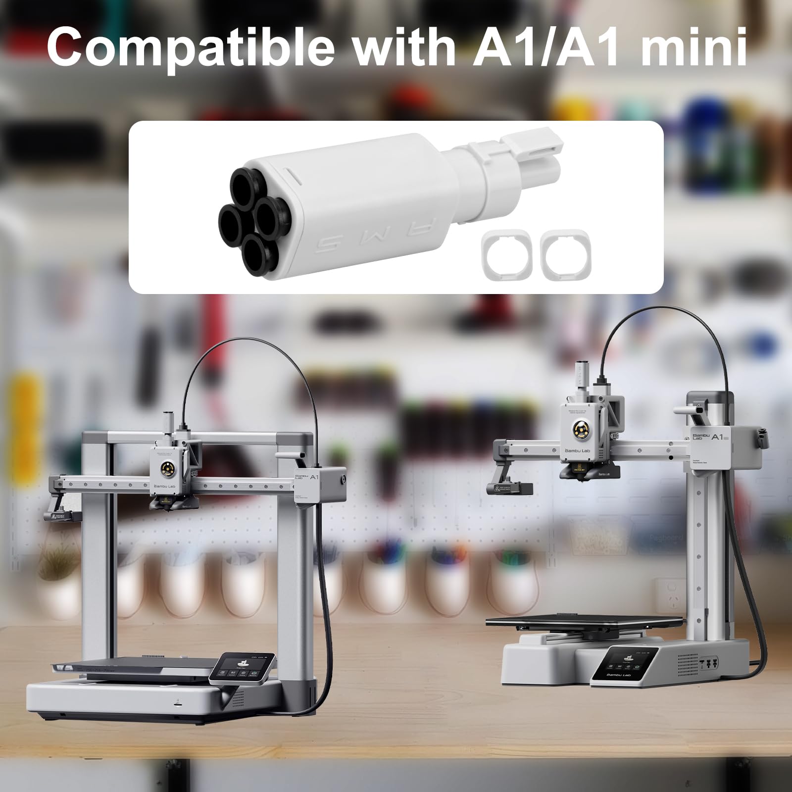 Amazon.com: A1/A1 Mini AMS Lite Filament Hub,5-Way Filament Hub
