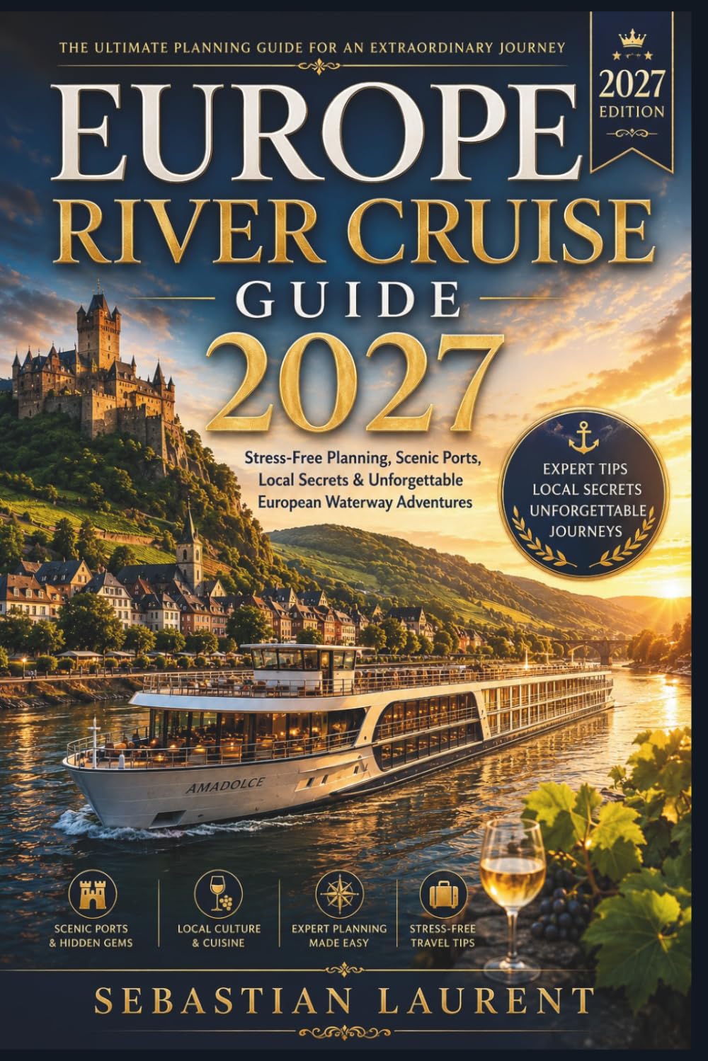 EUROPE RIVER CRUISE GUIDE 2027: Danube & Rhine Ports Made Easy with Walking Itineraries, DIY Excursions, Local Secrets & Stress-Free Planning