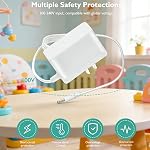 Power Adapter for Babysense Video Baby Monitor Compatible with Babysense HDS2 Monitor Charger(Only Compatible with HDS2 Model)