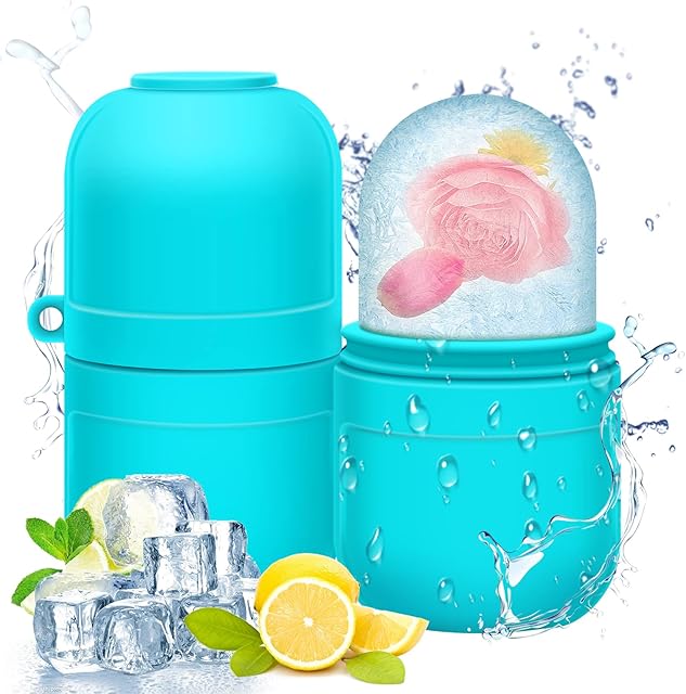 Ice Roller,SerDa-Run Face Roller for Tightens and Shrinks Pores Relief Eye Puffiness Treatment Birthday Valentines Gifts for her Women Girl Beauty Skincare Gua Sha Tools Products