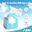 AIDEA Face Towels Disposable-50Ct, Facial Cleansing Wipes for Sensitive Skin, Facial Towelettes for Makeup Removing, Nursing, Travel, Dry Wipes Face Cloths