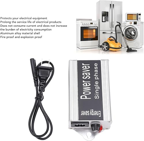 Miniatura 8 de Ahorro de energía, caja de ahorro de electricidad de 100 KW 40% ahorro de energía para el hogar con enchufe, dispositivo inteligente de ahorro de