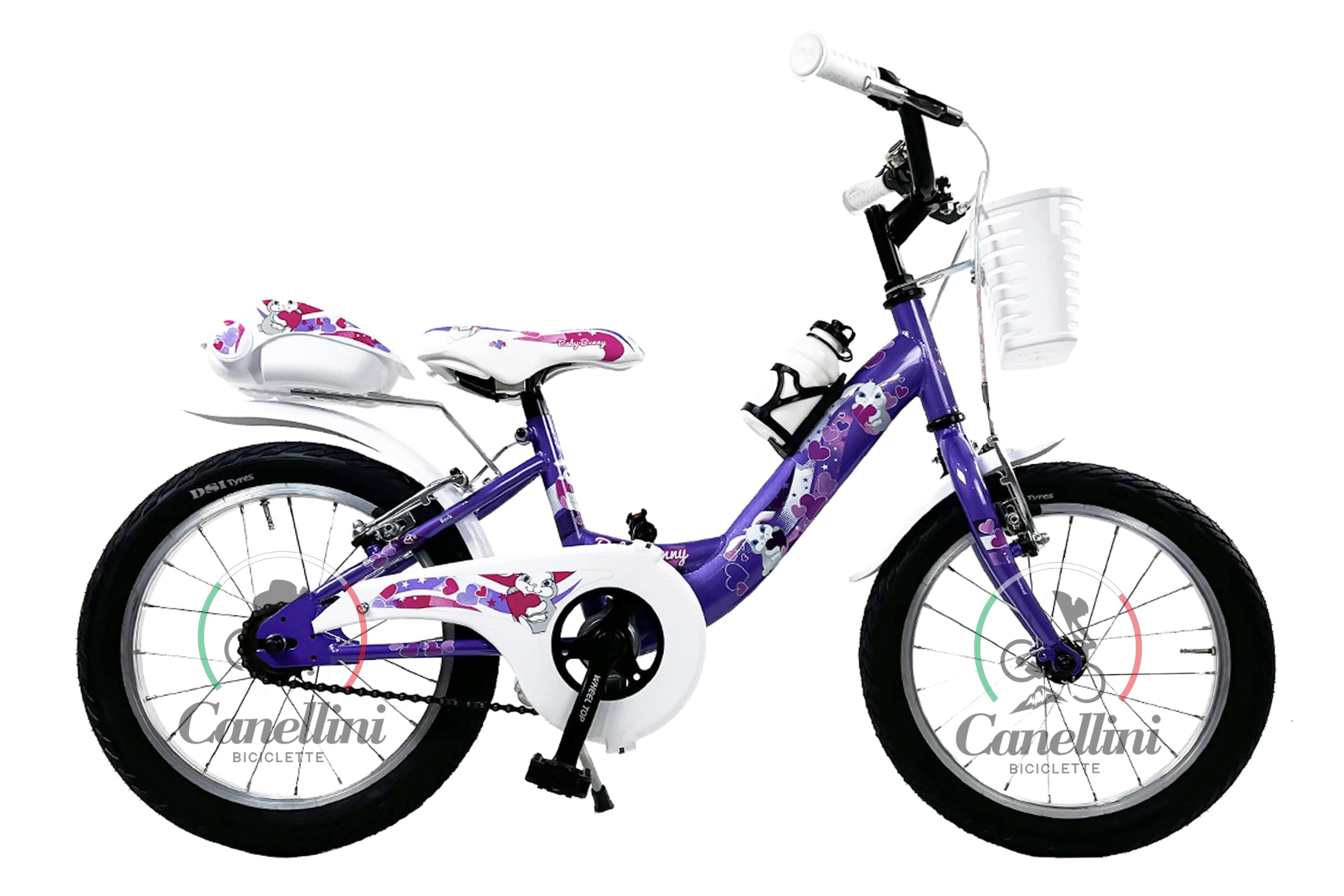 Vélo Fille Venere 16 BABY BUNNY- Roues 16"