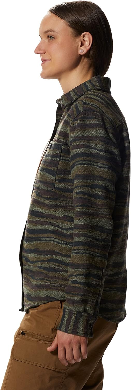 Mountain Hardwear Womens Granite Peak Long Sleeve Flannel Shirt - Image 3
