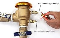 Vista 5 de Enchufe de estilo industrial a accesorios NPT macho Adaptadores para preparar para el invierno, el preventor de reflujo de reflujo