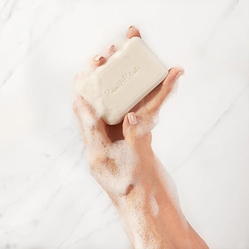 Miniatura 5 de PAINT&PETALS - Jabón perfumado en barra con aroma a flor de pera, azul galaxia, hidrata con manteca de karité, ingeniosamente envuelto, un