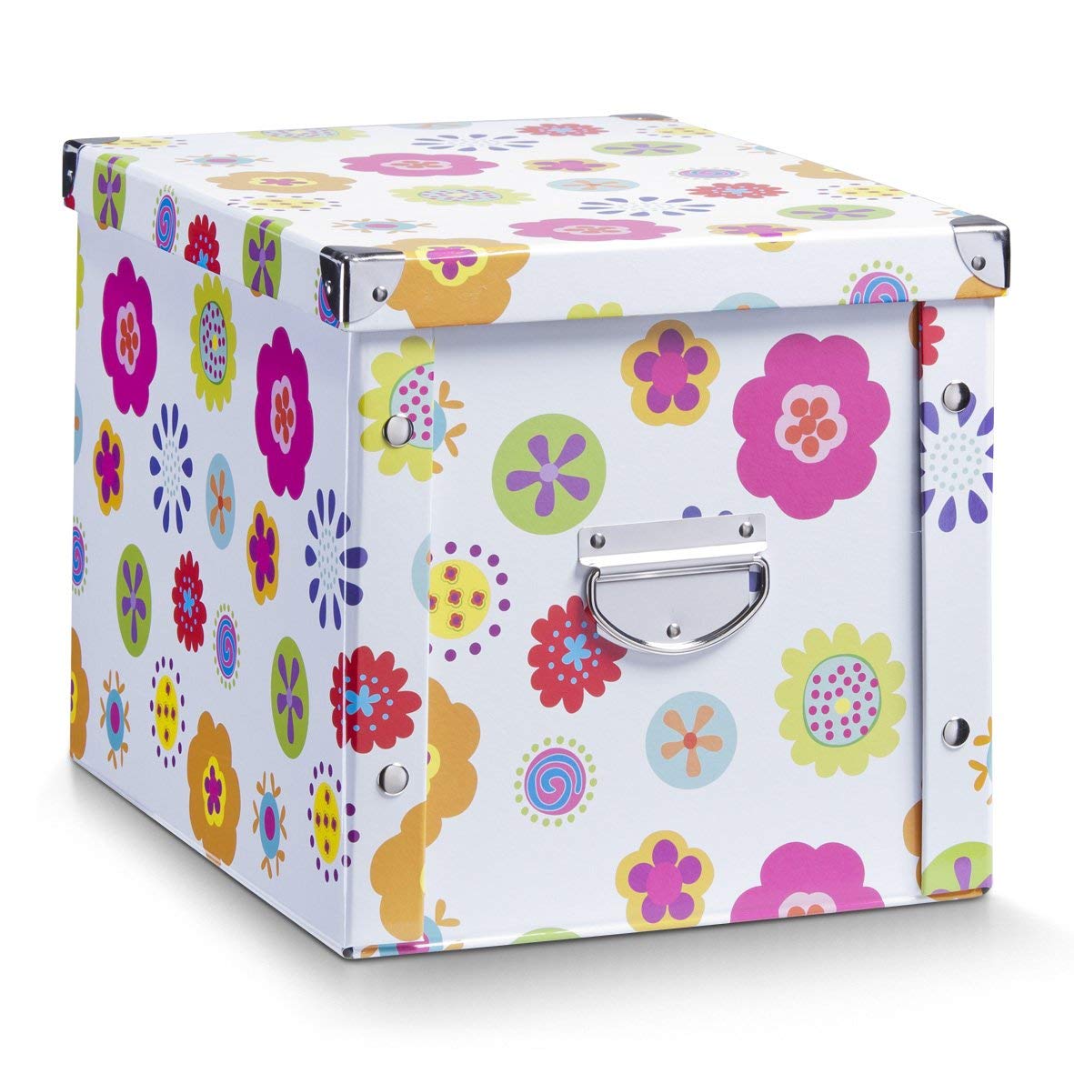 Zeller 17850 Caja de Almacenaje Kids, Cartón, Cardboard, Multicolor, 16.5x28x15.5 cm — view 6
