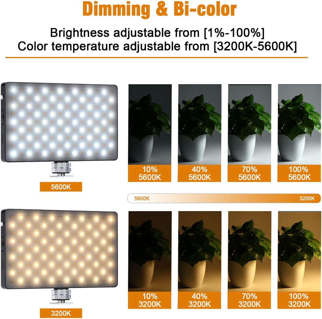 Tech Deals 🔥 Camera RGB Light LituFoto R18 180 Pcs Lamp Beads LED Video Light 360° Full Color 9 Lighting Effect 3200-5600K Adjustable 1-100% Stepless Dimming for YouTube, Vlog, DSLR, Outdoor, Smartphone Shooting