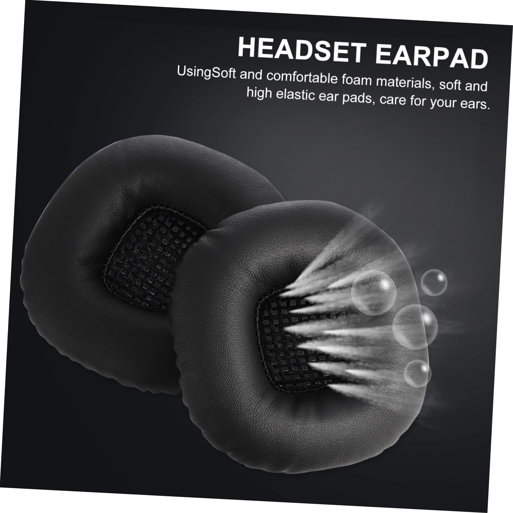 Uonlytech 3 Paia Auricolare in Cotone Cuscinetto Auricolare Per Sostituzione Delle Cuffie Cuscino Auricolare Per Major Cuscinetti Auricolari Per Cuffie Auricolari Pelle Proteica