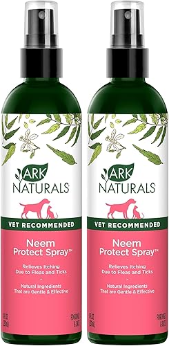 Miniatura 5 de Ark Naturals Neem Protect Spray, alivia la picazón y la irritación en gatos y perros, botella de spray de 8 onzas