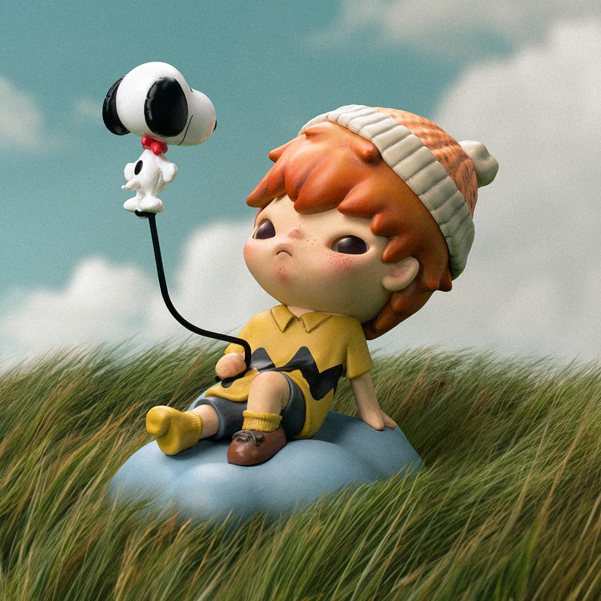 POP MART Hirono Snoopy Figure 1Box Premium Design Gifts for Women Fan-Favorite Collectible Chic Art Toy Figure - Image 2