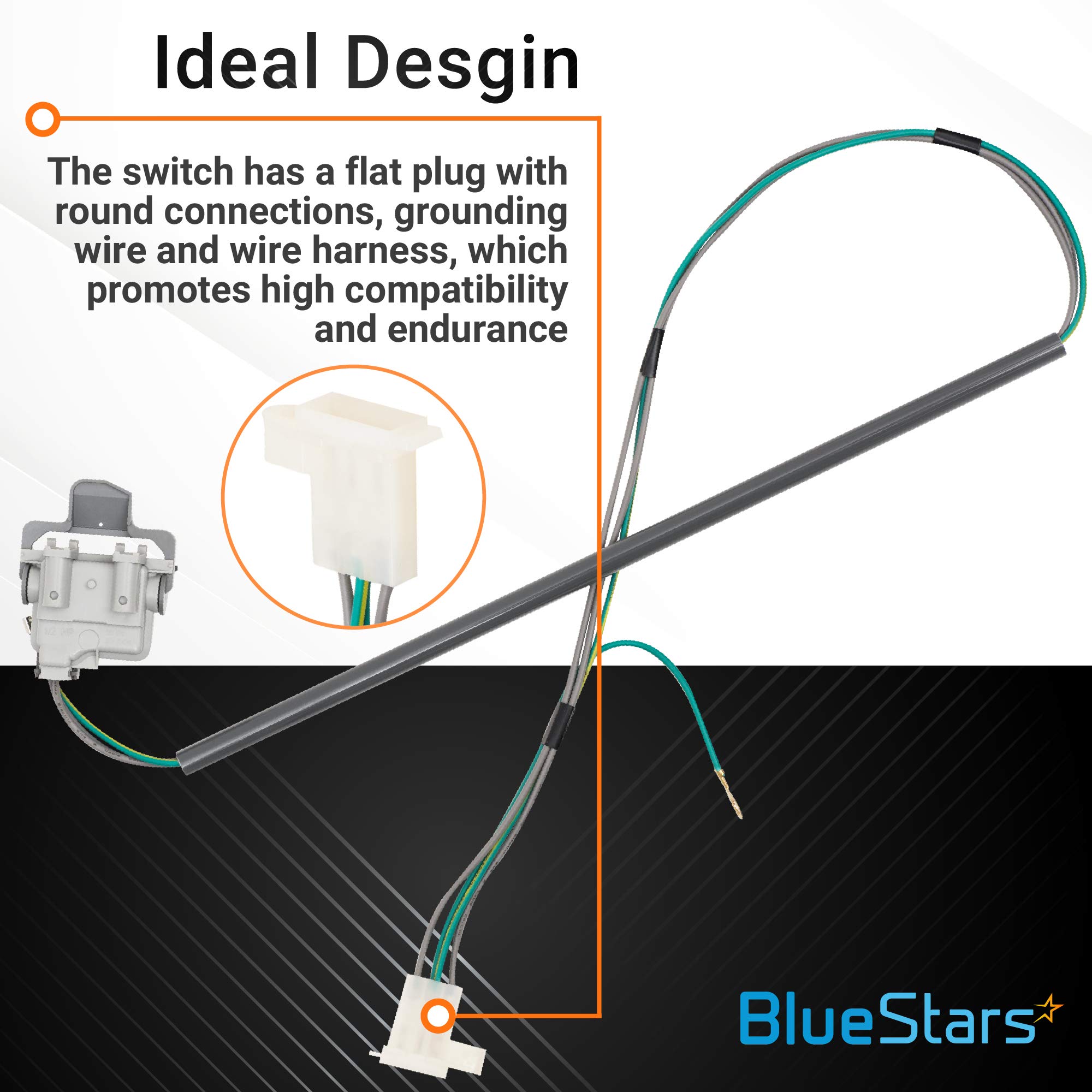 Amazon.com: Ultra Durable 3355458 Washer Lid Switch Replacement  