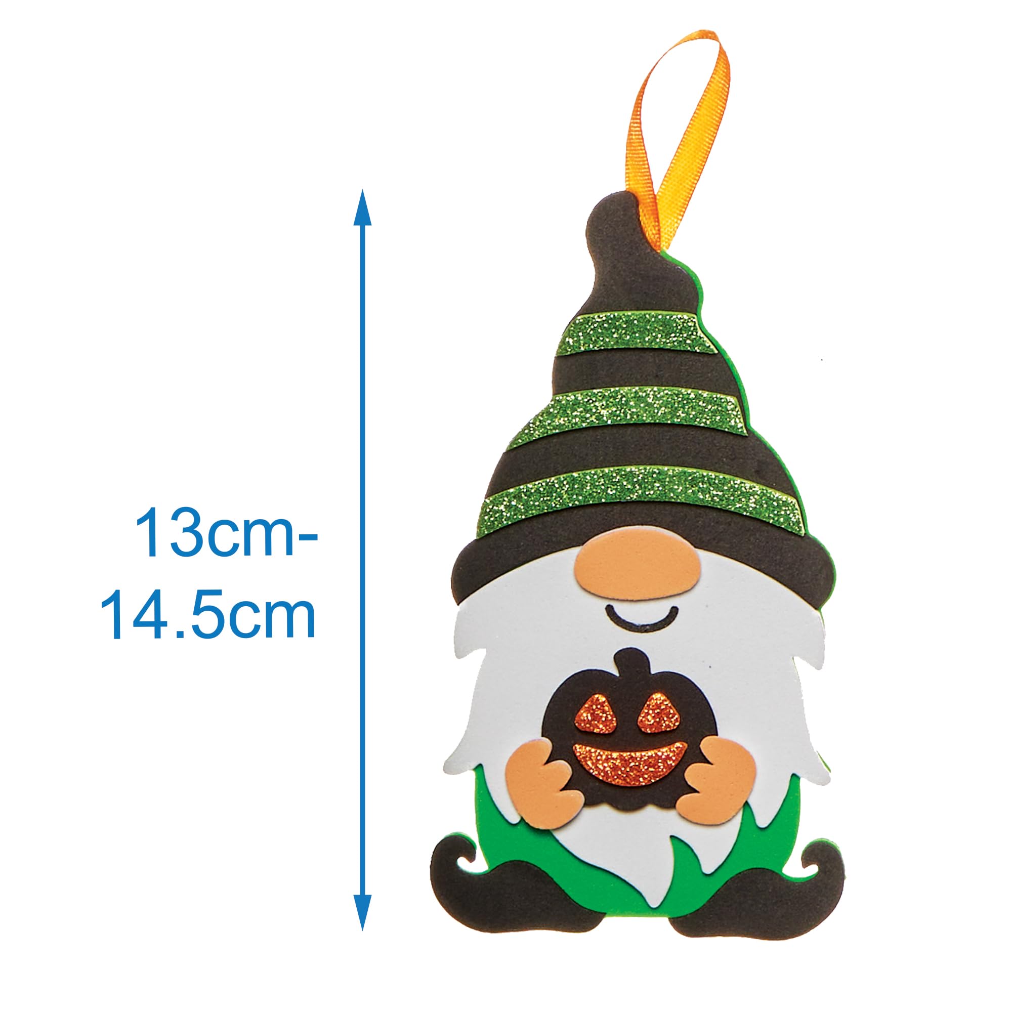 Baker Ross FN298 Halloween Gonks Mix and Match Decoration Kits - Pack of 8, Halloween Arts and Crafts for Kids Halloween Decorations - Image 4