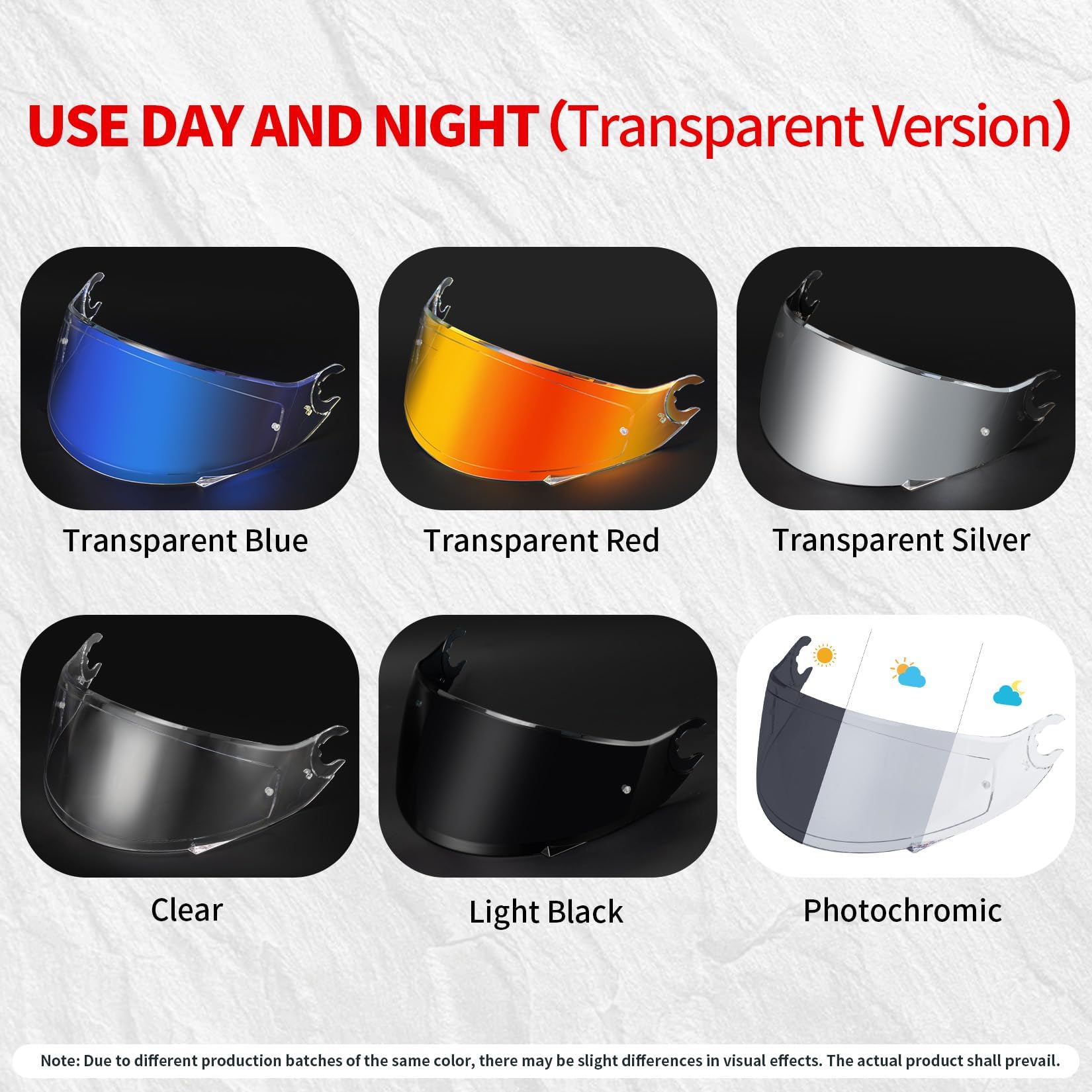 PSLER Visiera Casco per D-Skwal D-Skwal 2 Spartan - Visiera Colorata Accessori per Casco da Moto Ricambio(Nero Chiaro)
