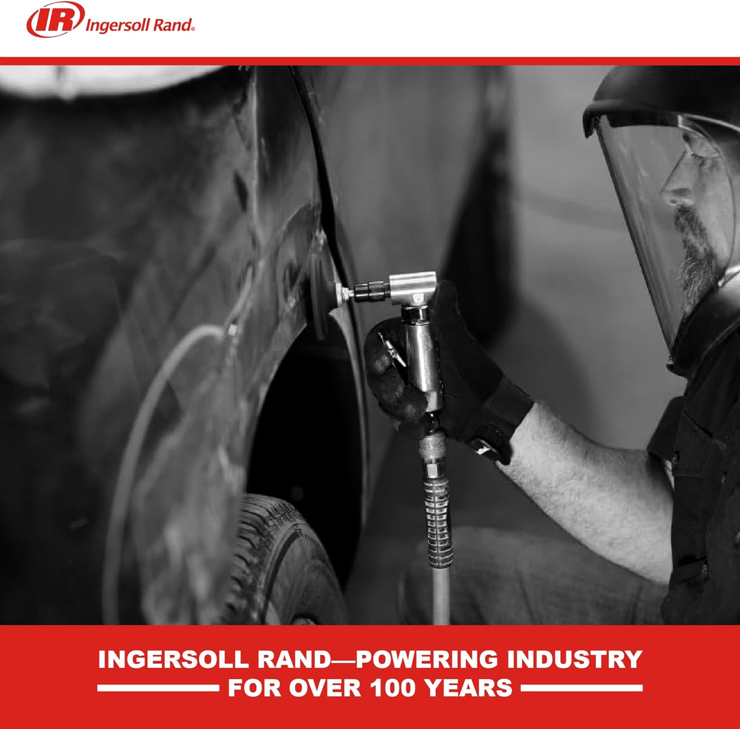 Ingersoll Rand 301B Air Angle Die Grinder, 21,000 RPM, 0.25 HP, 1/4" Collet, Front Exhaust 301B - Air Angle Die Grinder