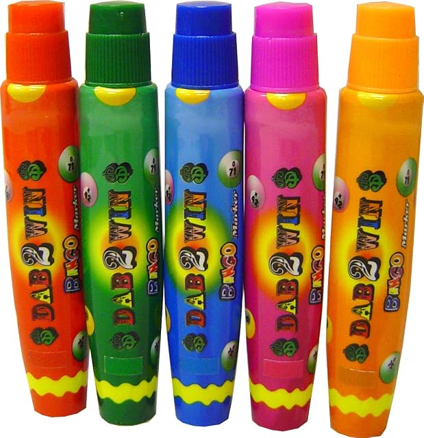 15ml Slimline Bingo Dabbers Pack of 5