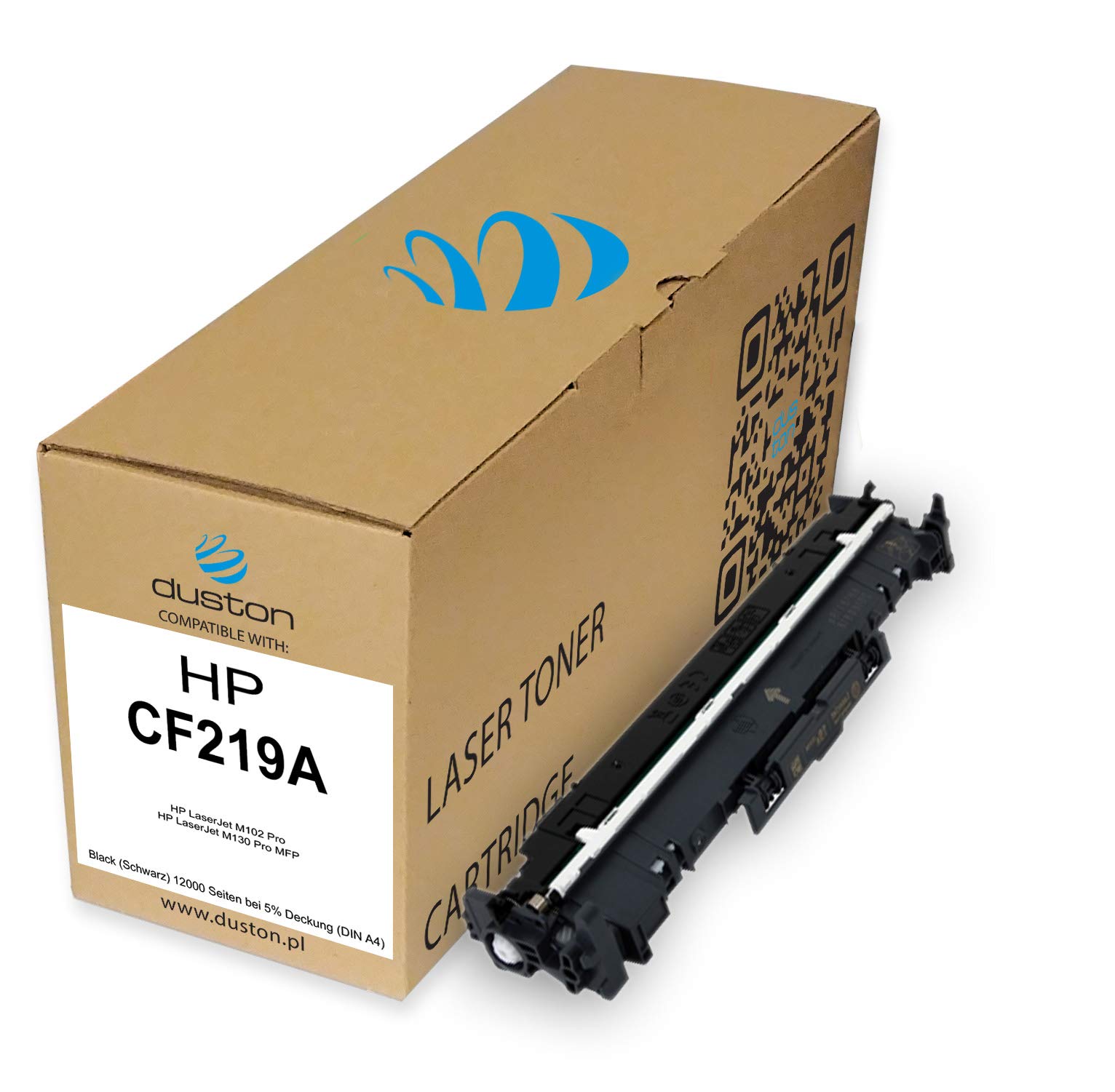 duston 5 tamburi CF219A, 19A compatibili con HP LaserJet Pro M102 M130