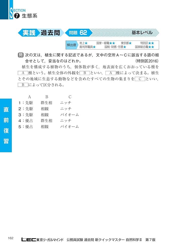 公務員試験過去問新quick master人文科学 2 公務員試験 過去問 新クイックマスター 人文科学II (地理・思想