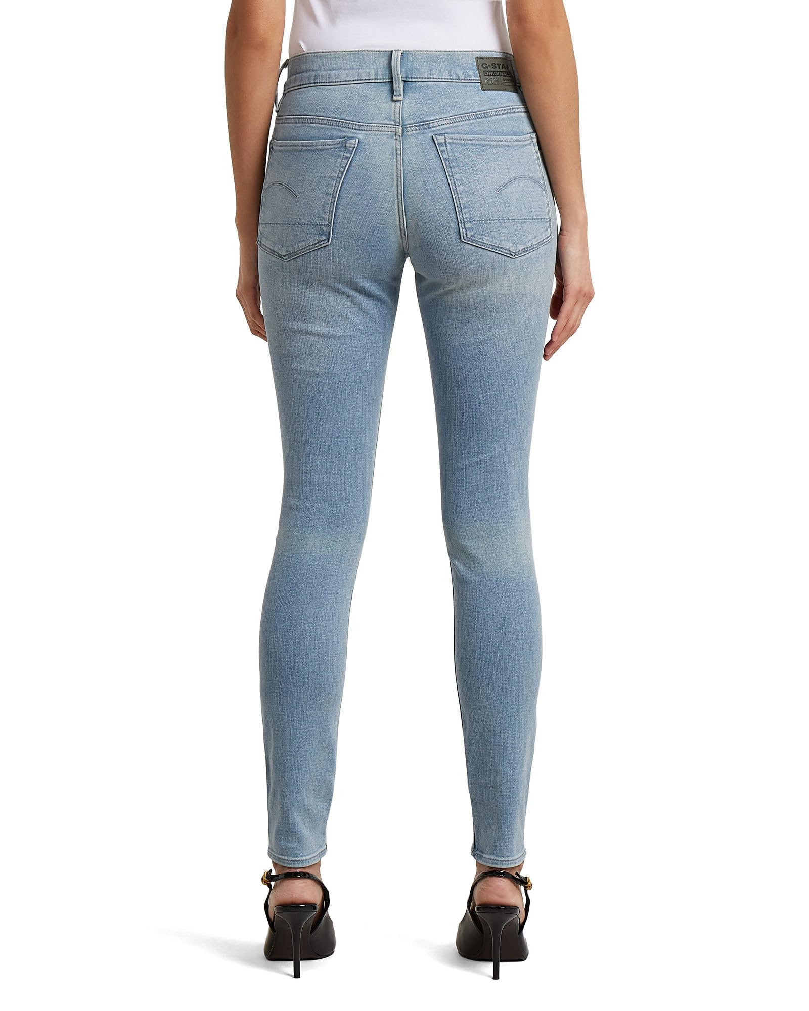 G-STAR 3301 High Waist Skinny - Dżins Kobiety