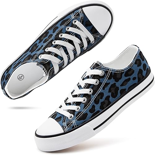 Women's Canvas Shoes Low Cut Canvas Sneaker Casual Walking Shoes