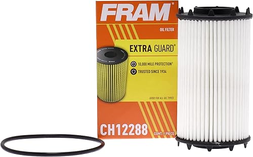 FRAM Extra Guard - Filtro de aceite de repuesto para automóviles, diseñado para cambios de aceite convencionales y sintéticos que duran hasta 10 mil