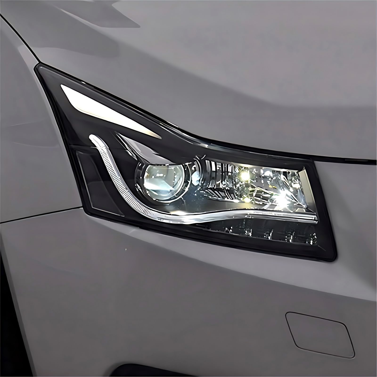 Gruppo ottico anteriore con lente indicatore di direzione Compatibile Chevrolet Per Cruze 2009-2016 Fari auto