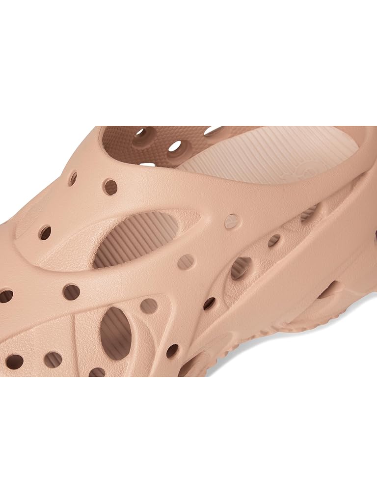 Beige Crocs Caged Clogs